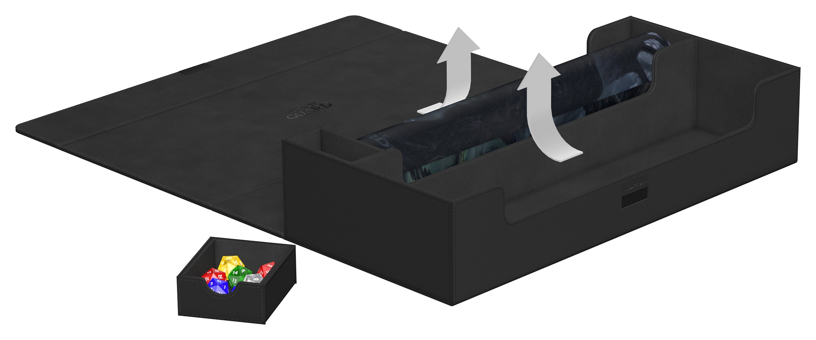 Image of Superhive Black Mono Colour Ultimate Guard 550+