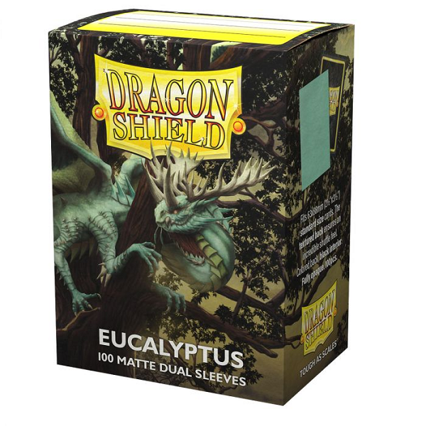 Image of Eucalyptus Matte Dual Sleeves Dragon Shield (STANDARD)