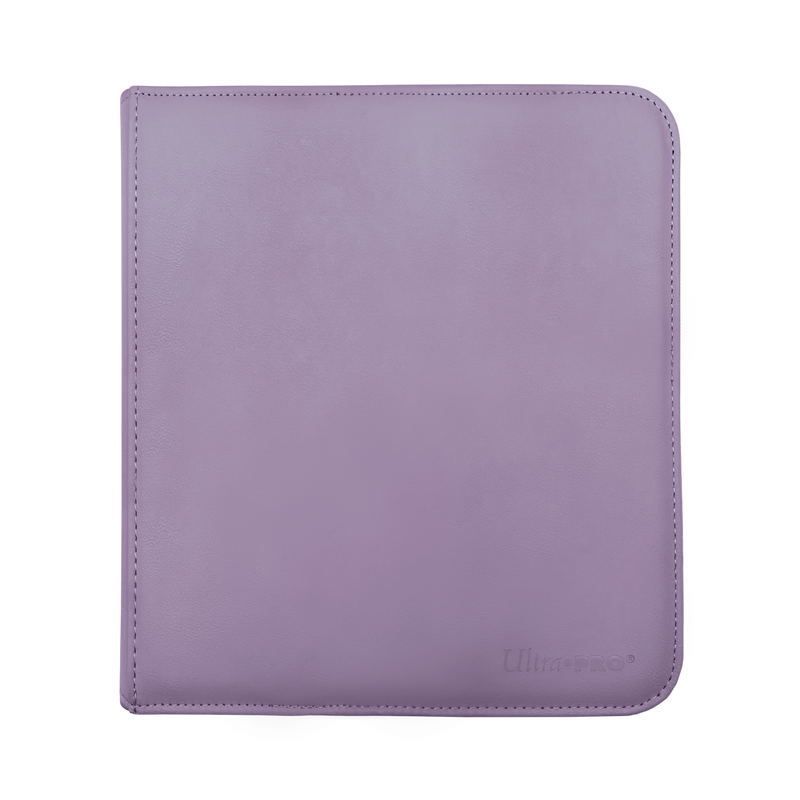 Purple 12 Pocket Zippered Pro Binder - Ultra Pro
