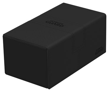 Mono Black Ultimate Guard Xenoskin Flip'n'Tray 200+ Deckbox