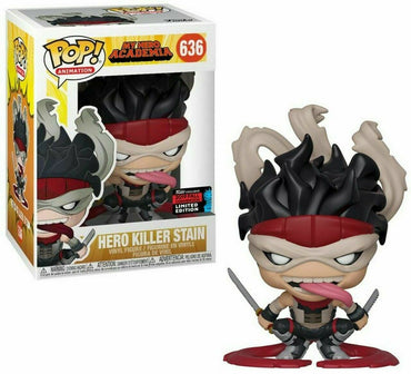 Hero Killer Stain #636 (Pop! Animation My Hero Academia) 2019 Fall Convention Exclusive