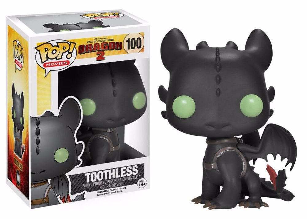 Toothless #100 (Pop! Movies Dream Works How to Train Your Dragon 2)