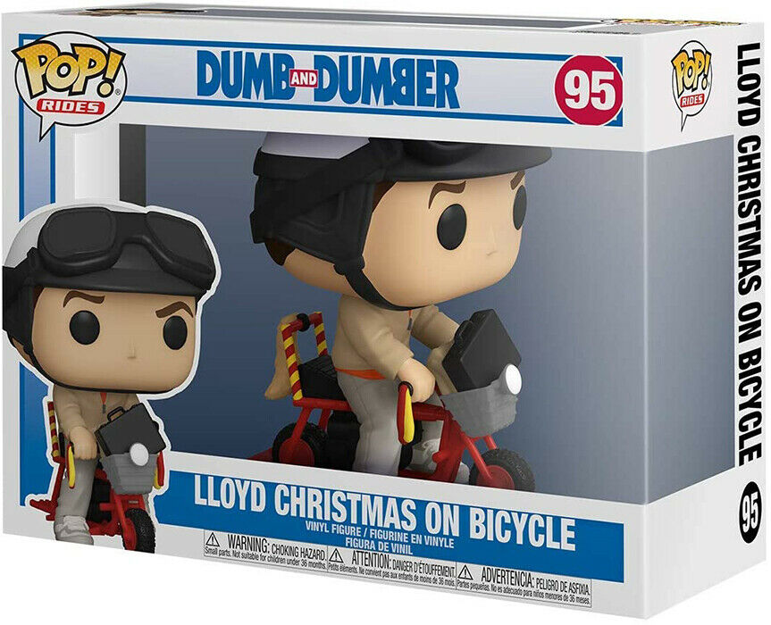 Image of Lloyd Christmas on Bicycle #95 (Pop!  Movies Dumb and Dumber)