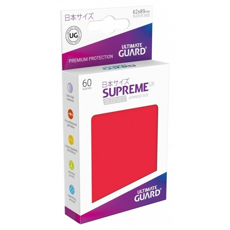 Image of Red (Japanese) SUPREME [60 ct] - Ultimate Guard