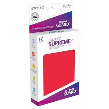 Red (Japanese) SUPREME [60 ct] - Ultimate Guard