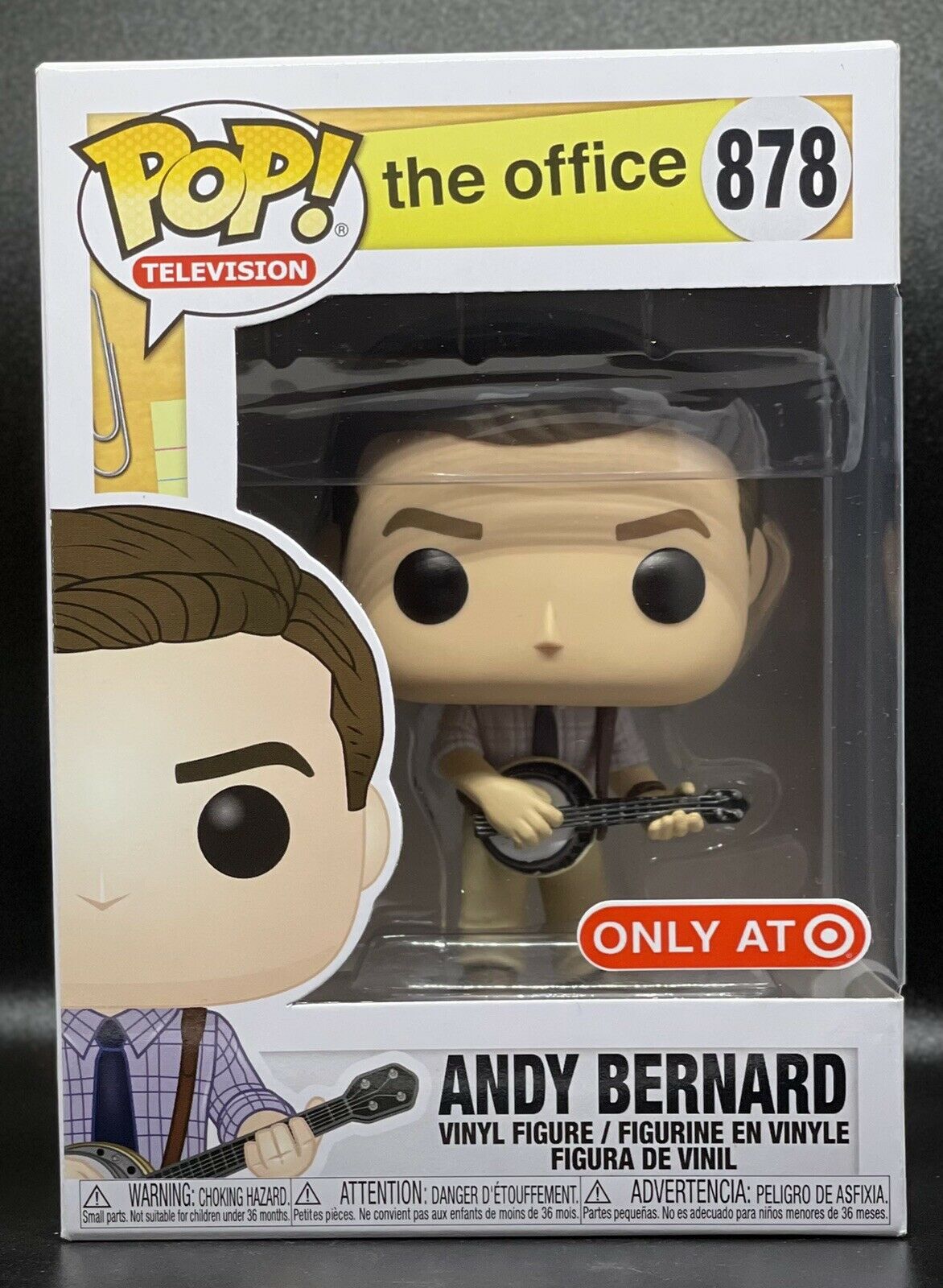 Image of Andy Bernard #878 (Pop! Television The Office) Target Exclusive
