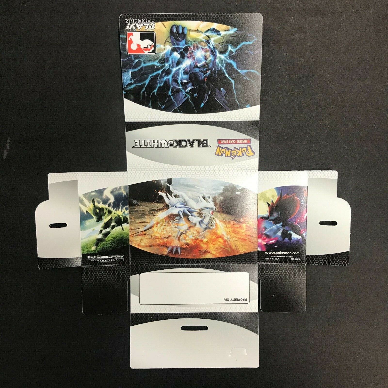 Image of Play Pokemon Black & White Prerelease Deck Box