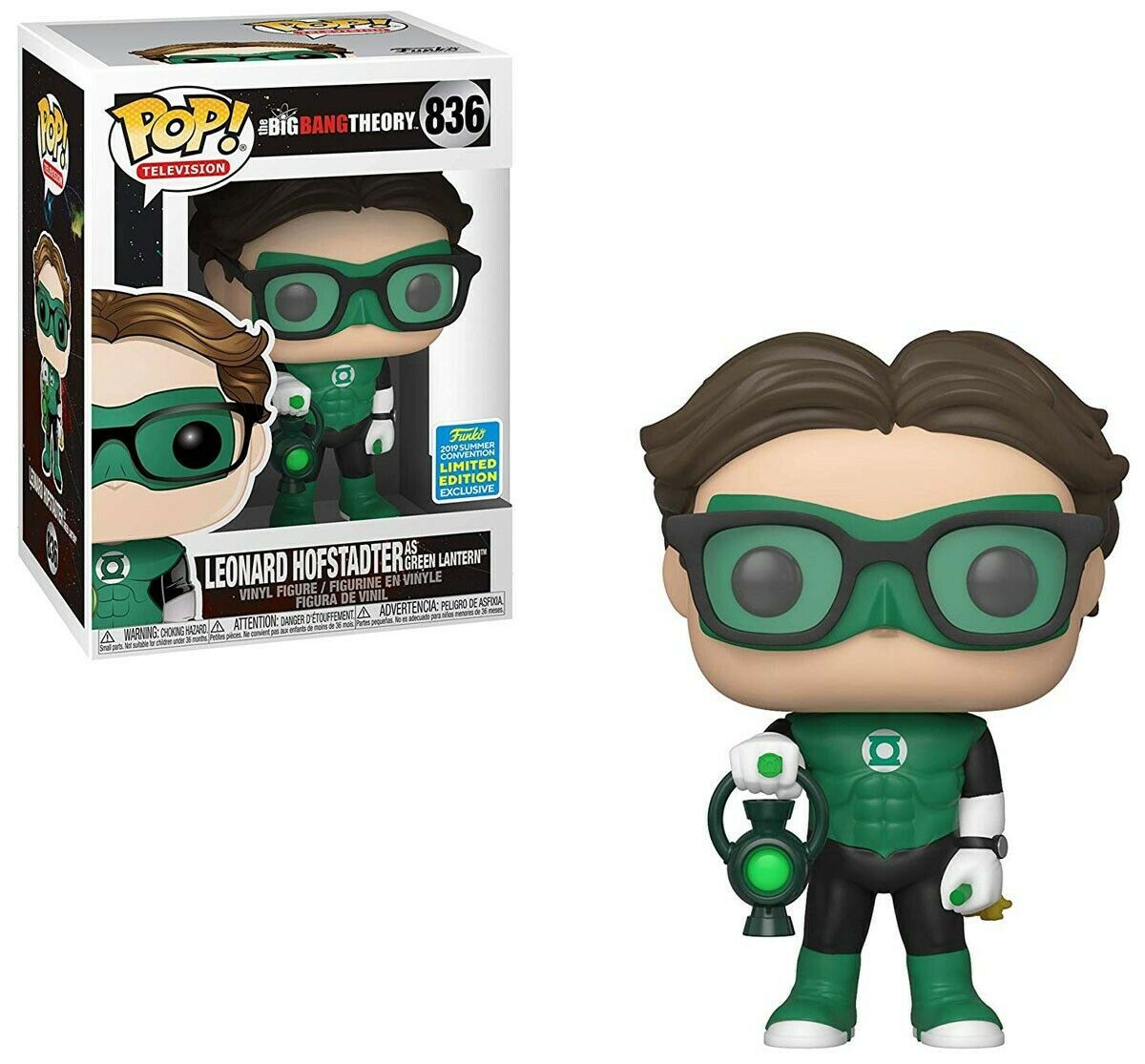 Image of Pop! #836 (Pop! Television The Big Bang Theory) 2019 Summer Convention Exclusive