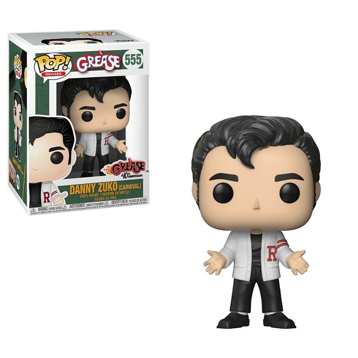 Image of Danny Zuko (Carnival) #555 (Pop! Movies Grease)