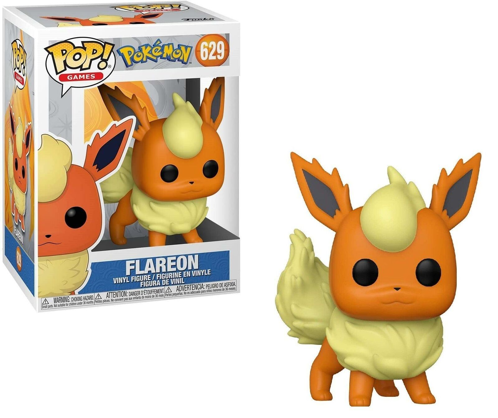 Image of Flareon #629 (Pop! Games Pokemon)
