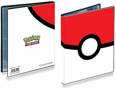 Pokemon 4 Pocket Binder Poke Ball - Holds Oversized Cards
