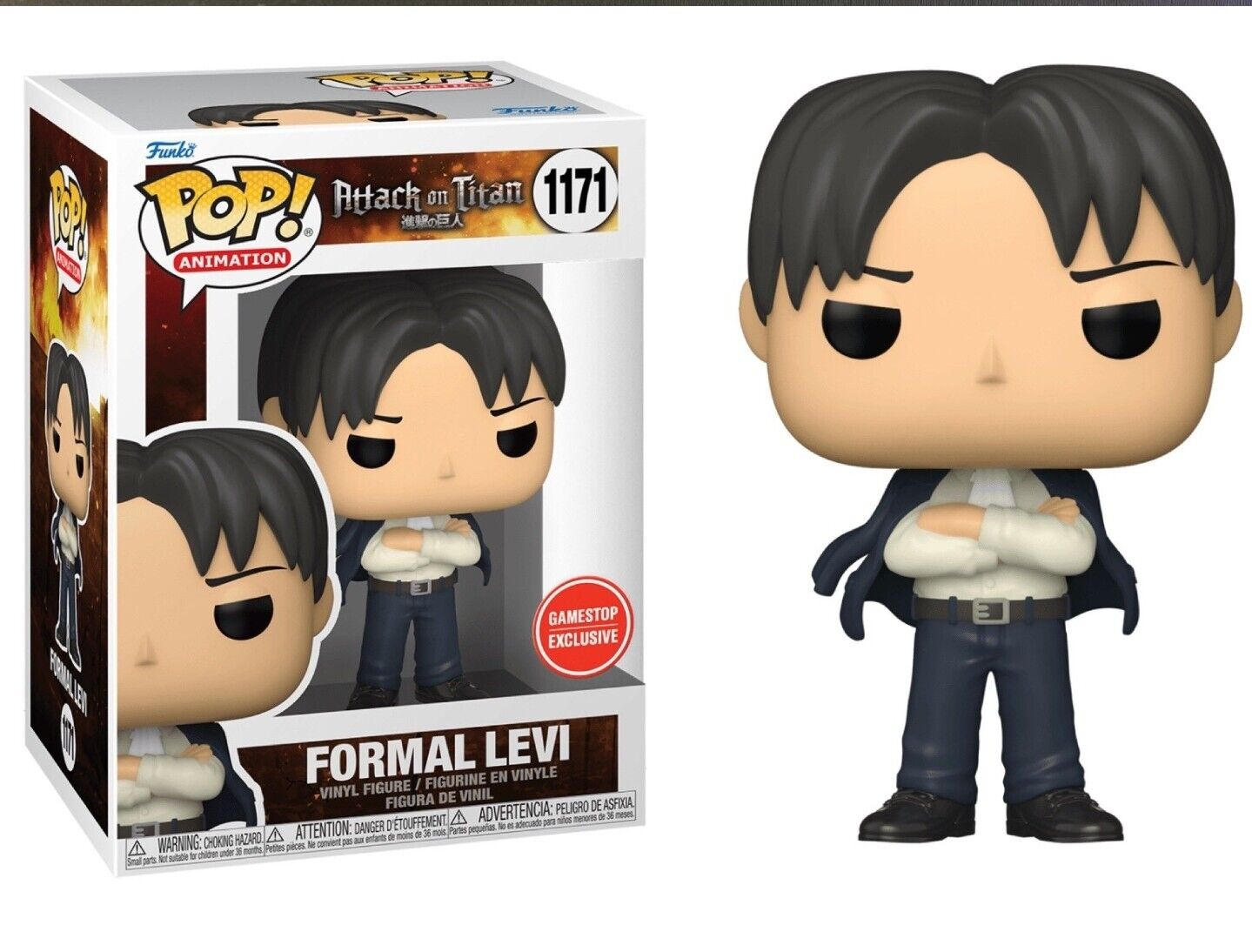 Image of Formal Levi #1171 (Attack On Titan) Gamestop Exclusive