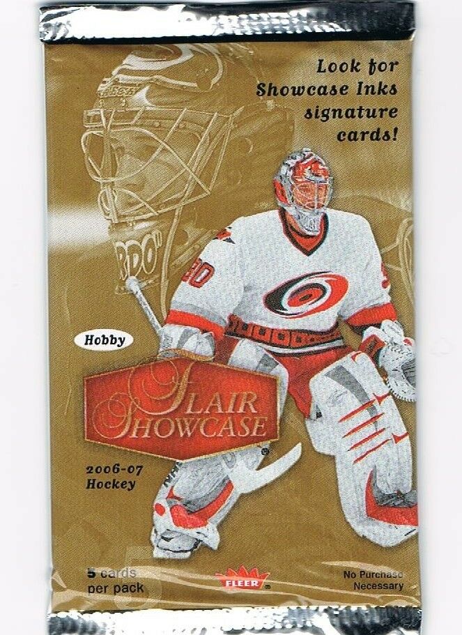 Image of Fleer Flair Showcase Hockey 2006-07 pack