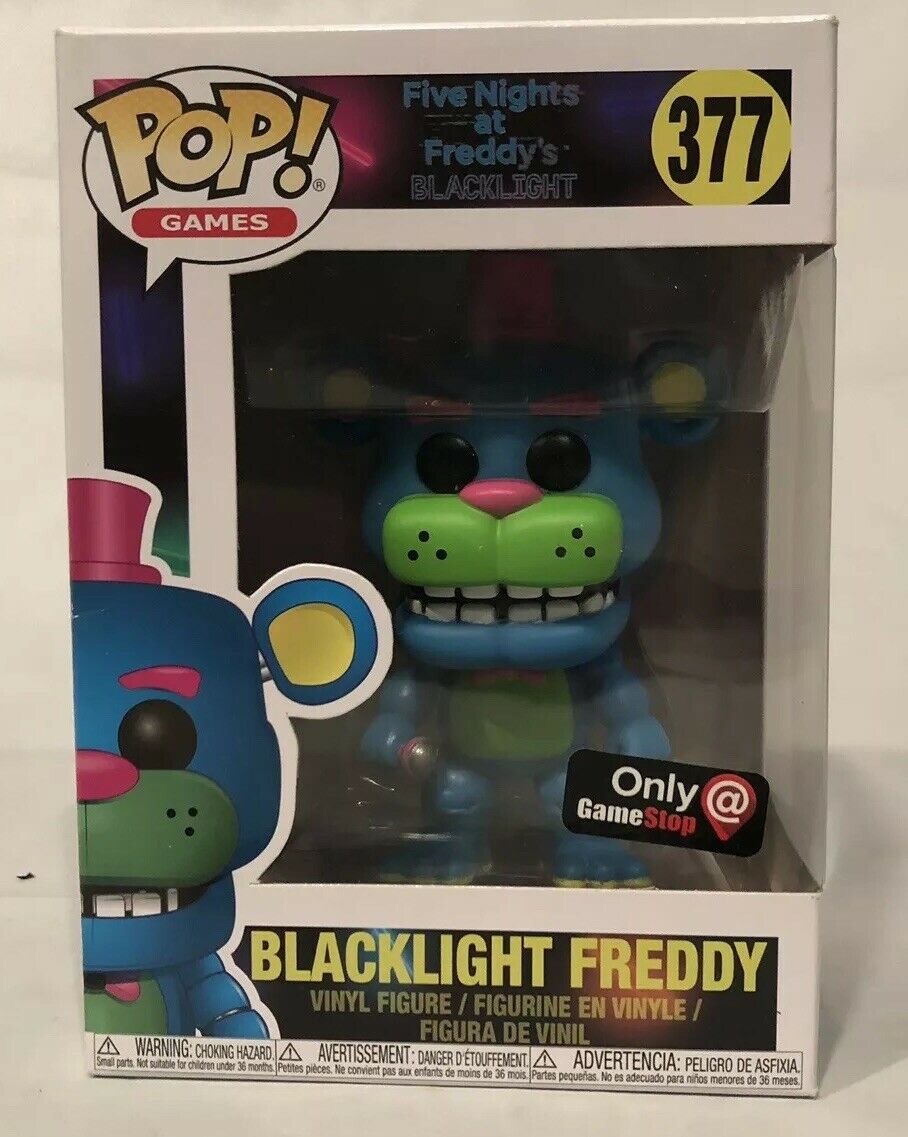 Image of Blacklight Freddy (Gamestop Exclusive) (Five Nights at Freddy's Blacklight) #377