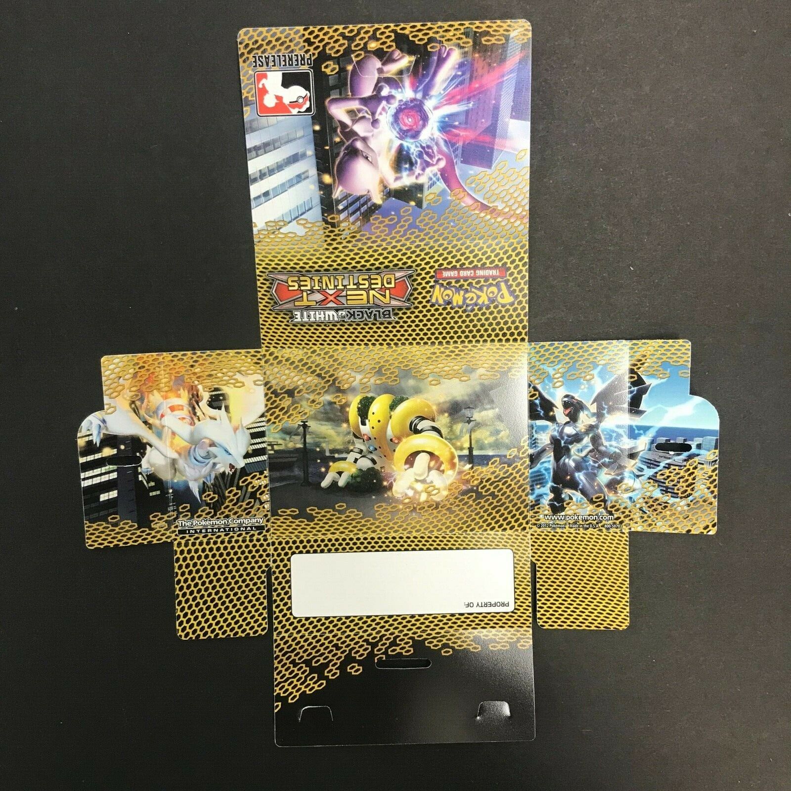 Image of Play Pokemon Black & White Next Destinies Prerelease Deck Box