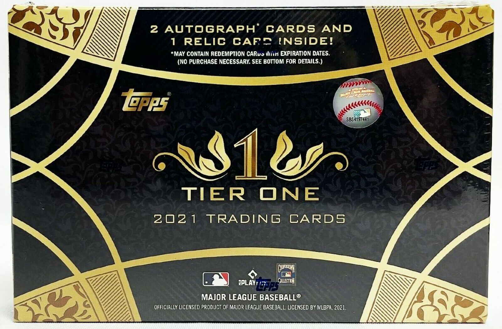 Image of 2021 TOPPS TIER 1 BASEBALL