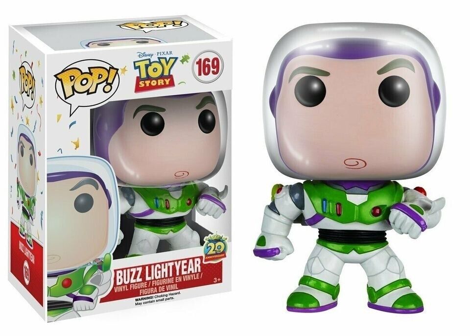 Image of Buzz Lightyear (Disney Toy Story) #169 (BOX & FIGURE WEAR)