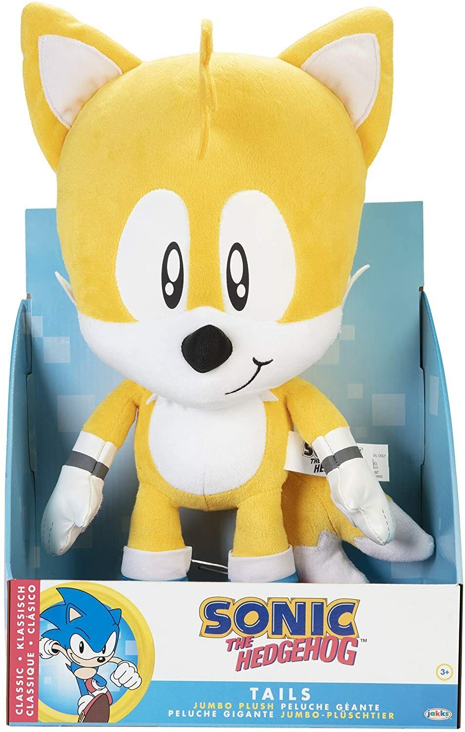 Image of Tails - Sonic The Hedgehog Jumbo Plush 20 Inches Tall