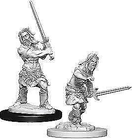 Image of Wizkids Deep Cuts - Male Human Barbarian (Unpainted Miniature)