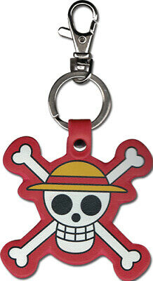 Image of Straw Hat Pirate Logo One Piece Keychain
