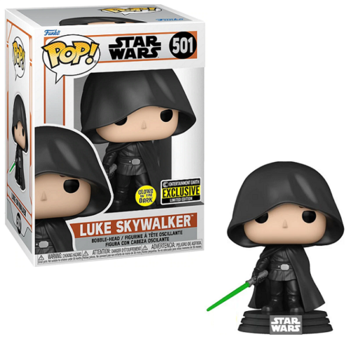 Image of Luke Skywalker #501 (Pop! Star Wars Entertainment Earth Exclusive)