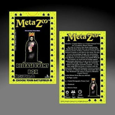 NIGHTFALL 1ST ED Release Event Box Metazoo