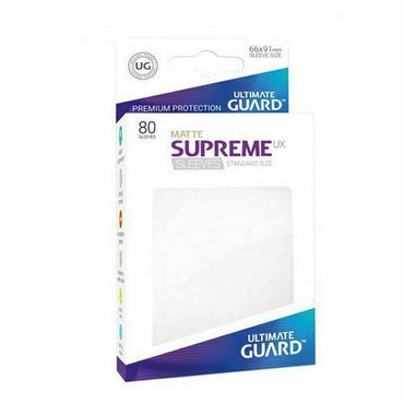 White (Standard) MATTE SUPREME [80 ct] - Ultimate Guard