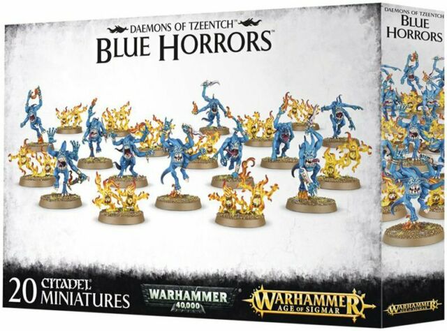Image of Warhammer Age of Sigmar: Daemons of Tzeentch - Blue Horrors