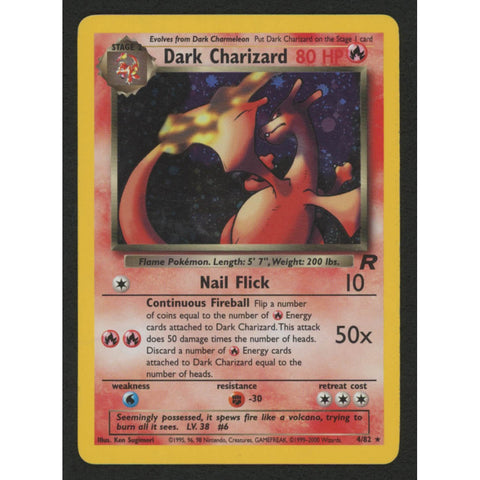 Dark Charizard Unlimited (21) (NM)  non-holo