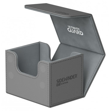 Grey 100+ Ultimate Guard Sidewinder Xenoskin Deckbox