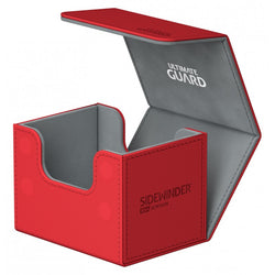 Red 100+ Ultimate Guard Sidewinder Xenoskin Deckbox
