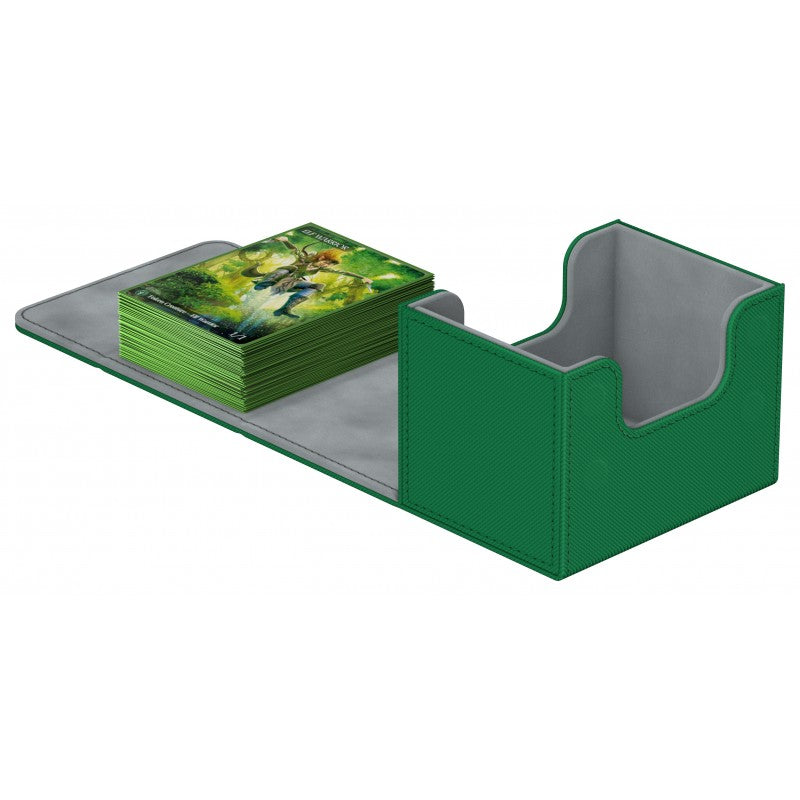 Image of Green 100+ Ultimate Guard Sidewinder Xenoskin Deckbox
