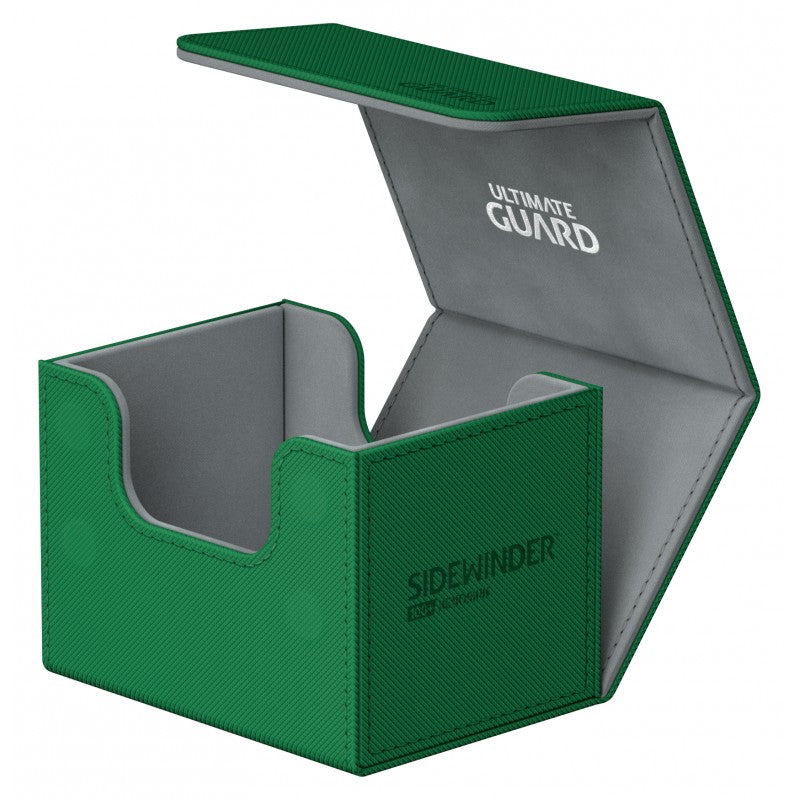 Green 100+ Ultimate Guard Sidewinder Xenoskin Deckbox