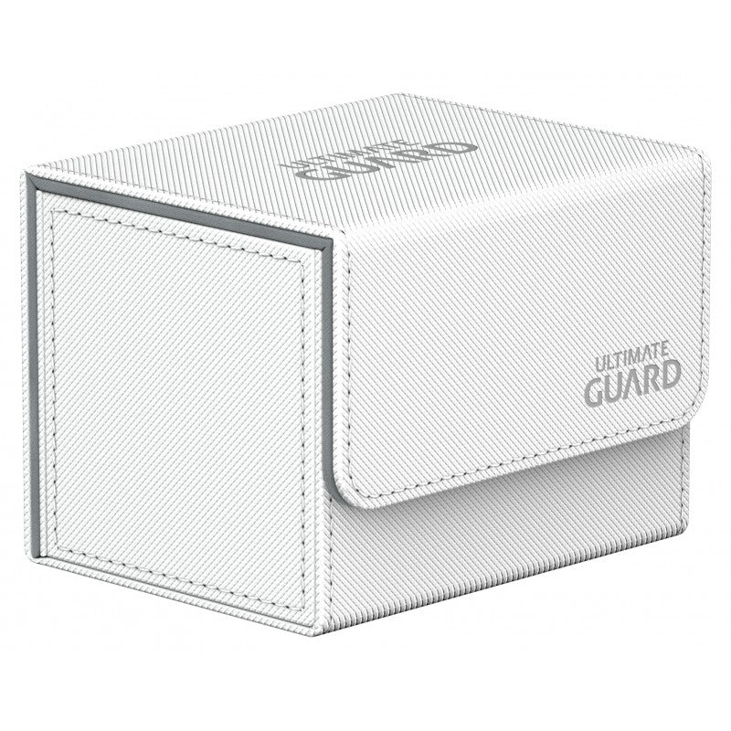Image of White 100+ Ultimate Guard Sidewinder Xenoskin Deckbox