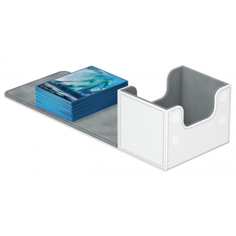Image of White 100+ Ultimate Guard Sidewinder Xenoskin Deckbox
