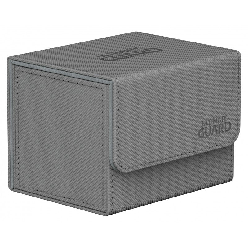 Image of Grey 100+ Ultimate Guard Sidewinder Xenoskin Deckbox