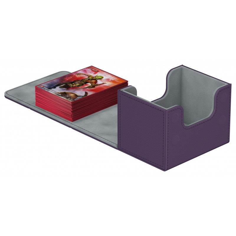 Image of Purple 100+ Ultimate Guard Sidewinder Xenoskin Deckbox