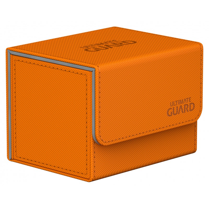 Image of Orange 100+ Ultimate Guard Sidewinder Xenoskin Deckbox