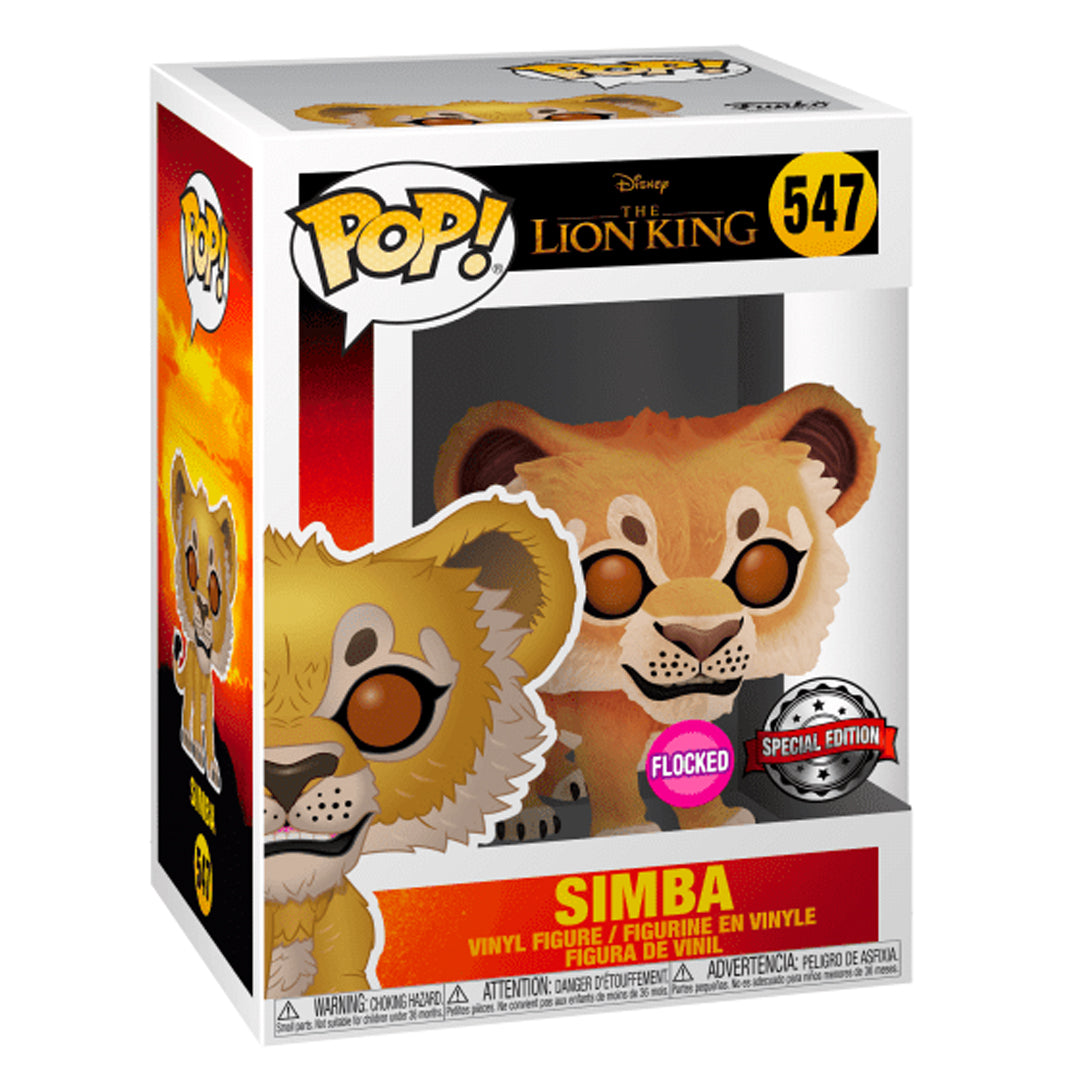 Image of Simba (Disney The Lion King) (Flocked SE) #547