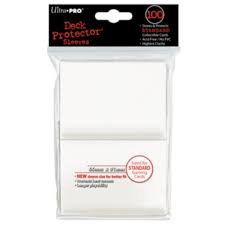 Ultra Pro Standard Card Sleeves - White [100 ct]
