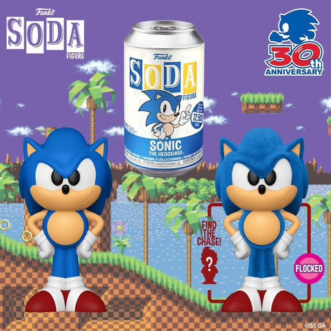 SODA SONIC THE HEDGEHOG