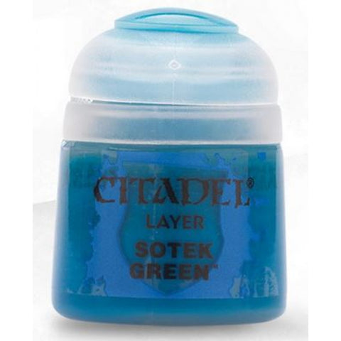 Citadel Paints: Sotek Green (Layer)
