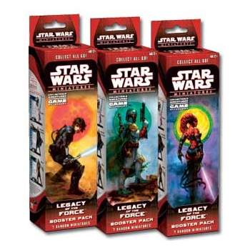 Image of Star Wars Miniatures Legacy of the Force booster pack