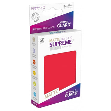 Red (Japanese) MATTE SUPREME [60 ct] - Ultimate Guard