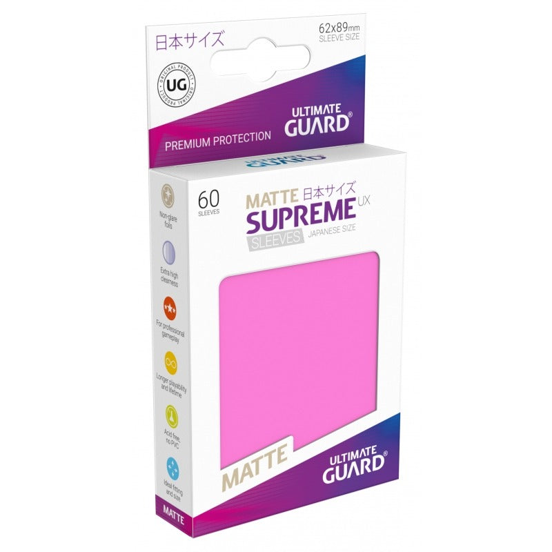 Pink (Japanese) MATTE SUPREME [60 ct] - Ultimate Guard