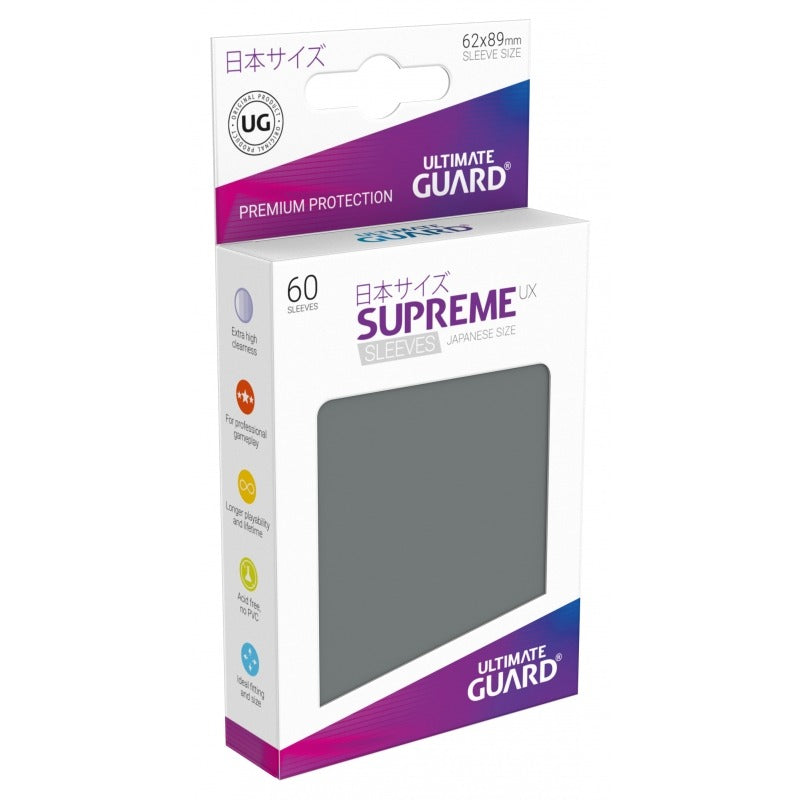 Ultimate Guard SUPREME - Dark Grey (Japanese)  [60 ct]