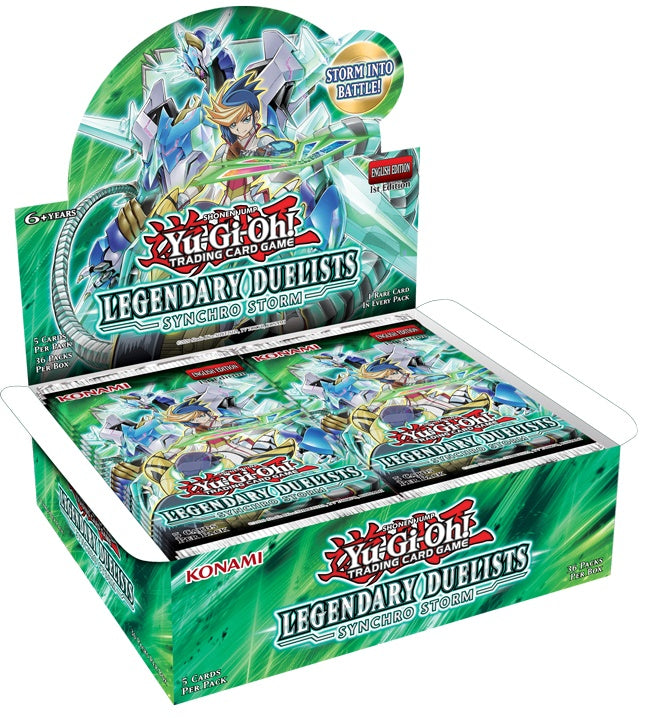 Image of SYNCHRO STORM LEGENDARY DUELISTS BOOSTER BOX