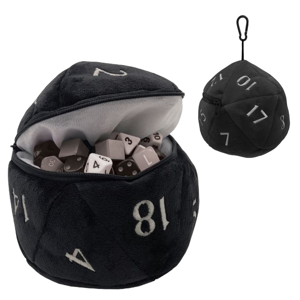 Image of Black - Ultra Pro D20 Dice Bag