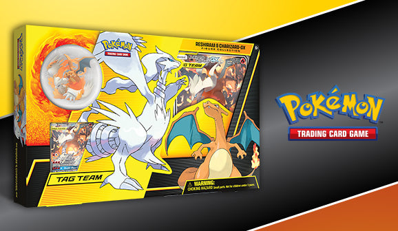 Image of Reshiram and Charizard GX Figure Collection