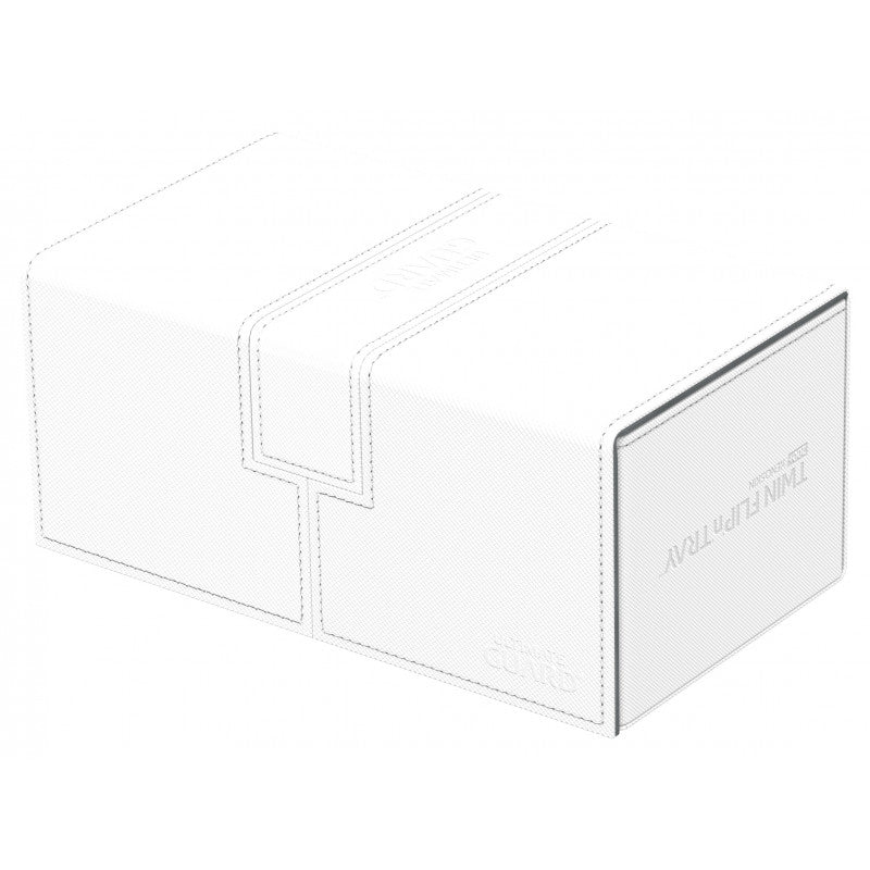 White Ultimate Guard Xenoskin Flip'n'Tray 200+ Deckbox